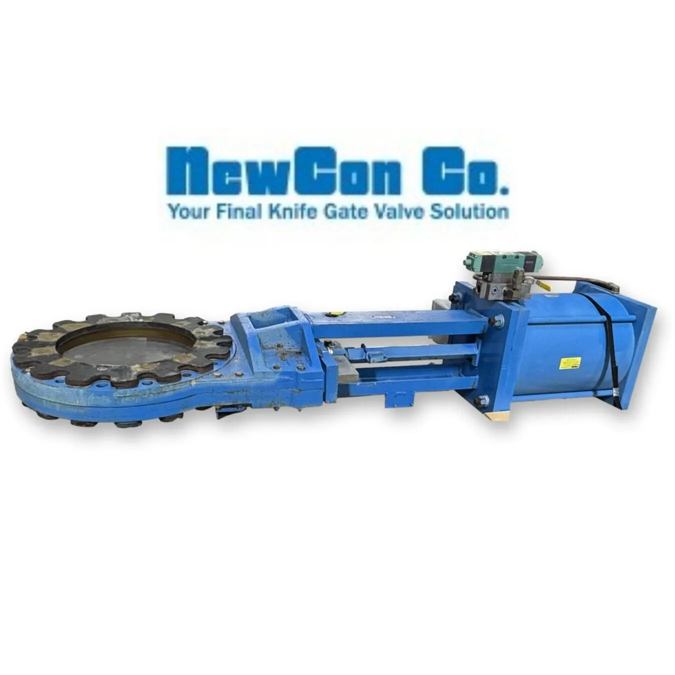 16" NEWCON KNIFE GATE SLURRY VALVE