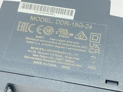 USED MEAN WELL DC/DC CONVERTER MODULE 0.63A 24V 15W