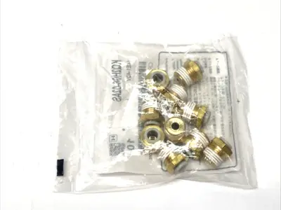 New | in-Stock SMC Straight Snorkel Pneumatic Joint LOT OF 10 Parts (Hydraulics and Pneumatics) Michigan US | Maverick Industrial Sales #1424640