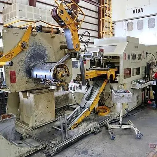 Used AIDA LFG-600R (S) Coil Feed Lines | Midwest Press and Automation #577409