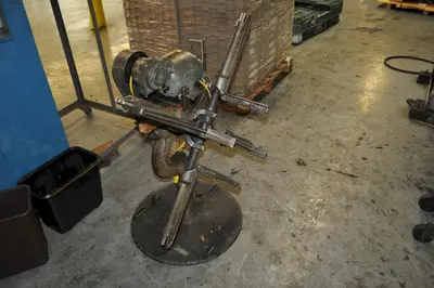 300 LB X 8" LITTELL MOTORIZED UNCOILER