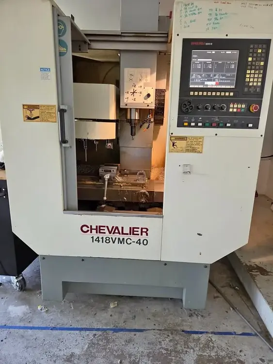 Used 2007 CHEVALIER VMC1418-40 Vertical Machining Centers Ohio US | Toolquip, Inc. #1558224