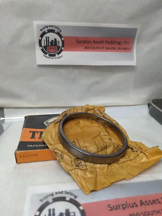 New | in-Stock TIMKEN L521910 Bearings | Surplus Asset Holdings #1196112