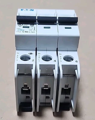 NEW Eaton FAZ-C40/3-NA