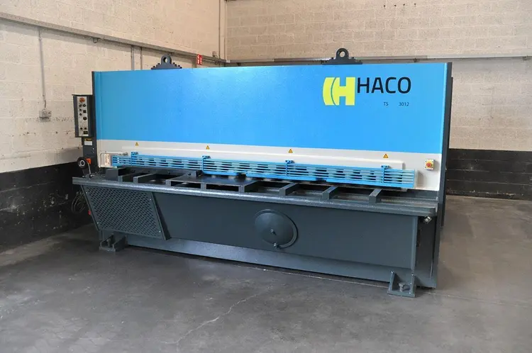 Used HACO TS 3100 X 12 MM Sheet Metal Shears | Apt International N.V #365094