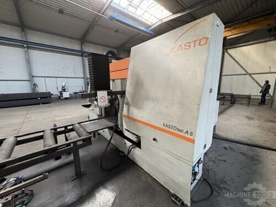 Used KASTO KASTOTEC A5 Horizontal Dual Column Band Saws NL | Mach 4 Metal #116457