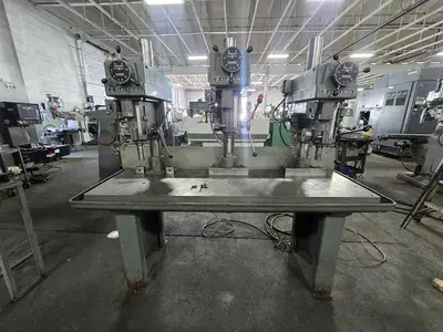 Used CLAUSING 22VI Heavy Duty Multiple Spindle Drills including Gang & Cluster Kentucky US | Aucto #565305