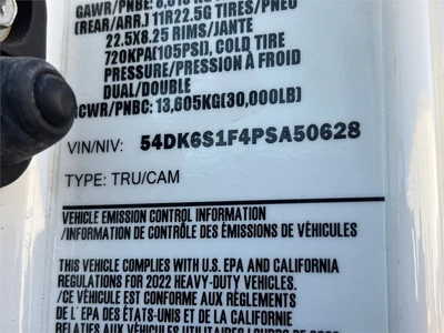 Used 2022 ISUZU "FTR" VAN BODY TRUCK - DIESEL (2022) Box trucks Texas US | MachineryMax #1488294