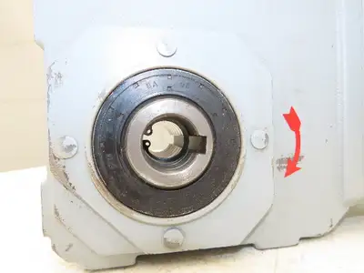 Stober K102AG0060MQ20 Helical Reducer 6:1 Servo Gearbox 500rpm Hollow Shaft
