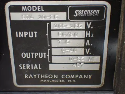 USED RAYTHEON SRL 1025