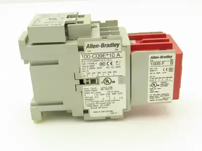 Allen Bradley 100S-C09EJ14C 4 Pole Contactor Safety Control Relay 24VDC Coil