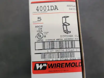 NEW WIREMOLD 4001DA