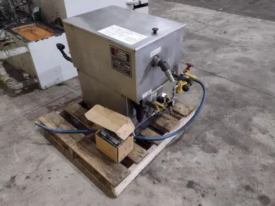 40" X 40" BETTER ENGINEERING MODEL #F4000-LXP ROTARY TABLE PARTS WASHER: YOBRO #24041