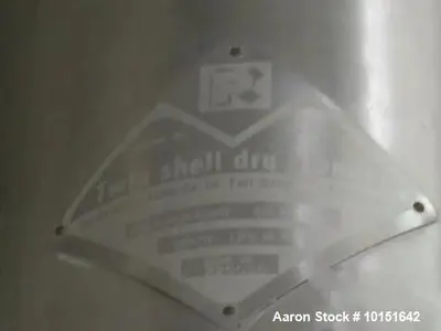 Used PATTERSON KELLEY 125 CUBIC FOOT Double Cone - V Mixers Illinois US | Aaron Equipment #1456841