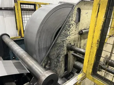 15,000 LB x 36" x .312" COE Coil Cradle Straightener Feeder Space Saver Servo Feed Line