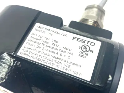 USED FESTO SOLENOID COIL 3546816