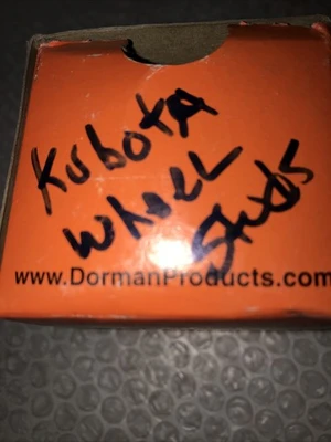 **Dorman 610-324 Serrated Wheel Bolt  (Lot Of 9)#