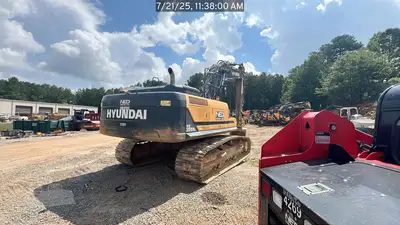 Used 2022 HYUNDAI HX350AL Crawler Excavators North Carolina US | National Equipment Dealers #1422430