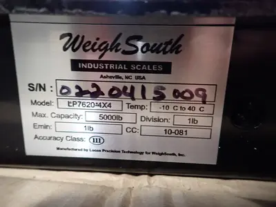 Used INDUSTRIAL SCALES LP7604X4 Material Handling (misc) Ohio US | HGR 24 #1287393