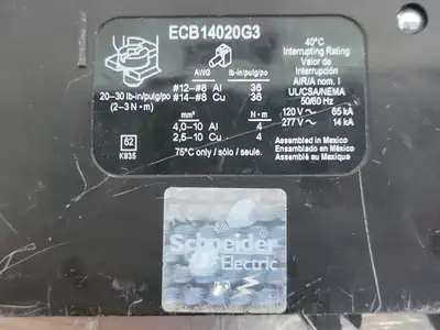USED SCHNEIDER ELECTRIC ECB14020G3