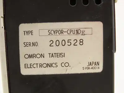 Omron SCY-POR HMI Programmable Controller Interface Module SCYPOR-CPU10E