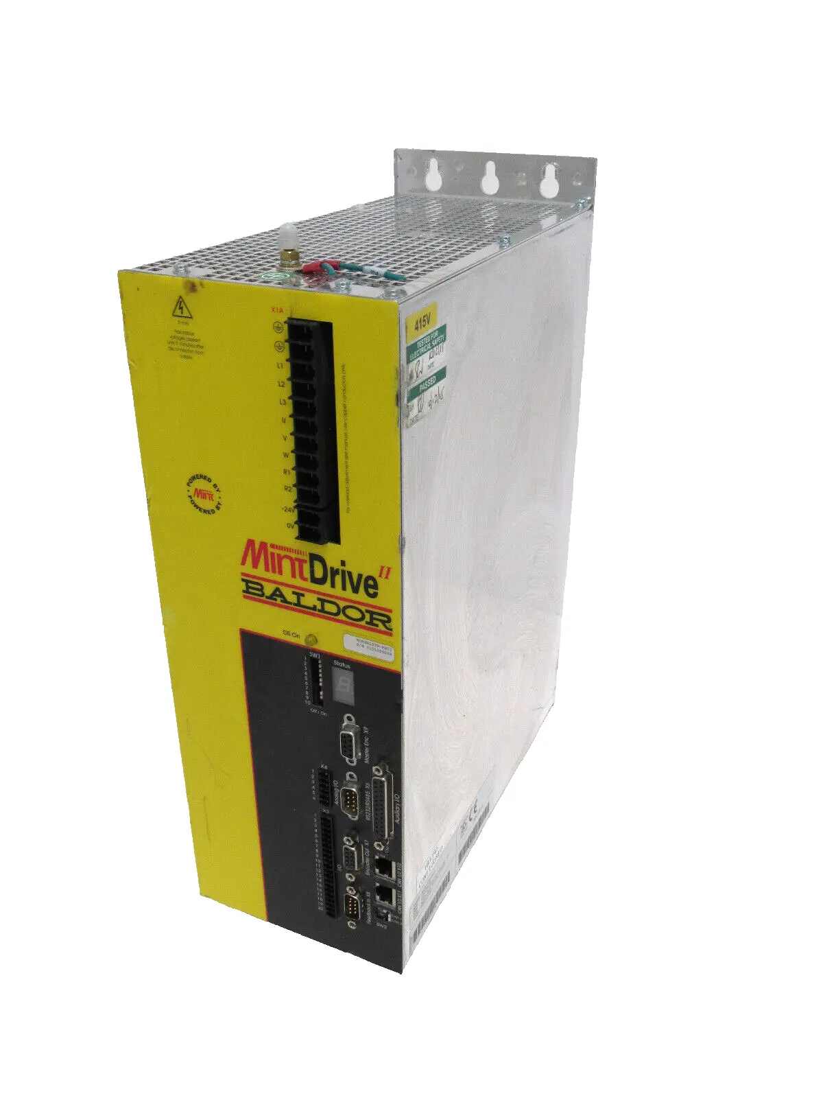 USED BALDOR MDH4A20TR-RB23 SERVO DRIVE MDII-415V/20A/24V/RES/2CAN I/O