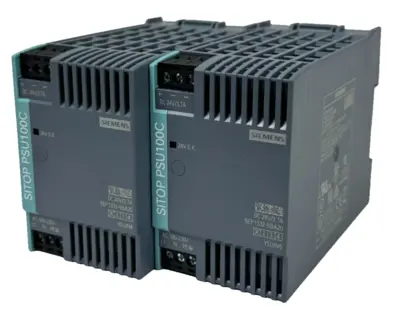 LOT OF 2 NEW SIEMENS 6EP1332-5BA20 SITOP PSU100C POWER SUPPLIES