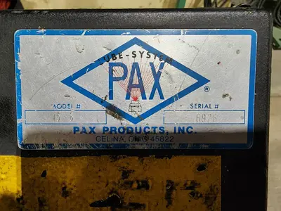 USED PAX PRODUCTS 15-6