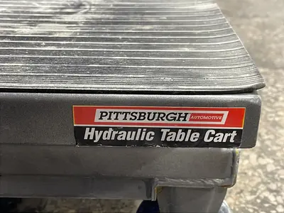 Pittsburgh Automotive 18”x28” Hydraulic Table Cart