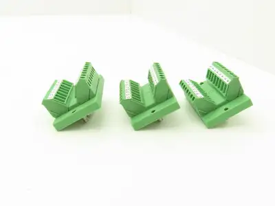Phoenix Contact DFLK-D15 SUB/B Terminal to D-SUB Connector 15-Pin Lot of 3