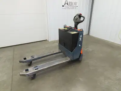 Toyota 8HBW23 Electric Walkie Pallet Jack 4500 lb 45" Forks 8.5" Lift 24V