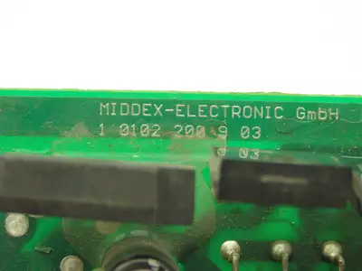 Middex Electronic 1 0102 200 9 03 Printed Circuit Control Board PCB