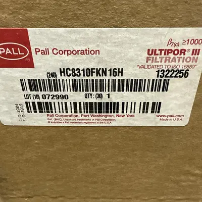 New | in-Stock PALL HC8310FKN16H Filters Ohio US | Surplus Asset Holdings #1237117