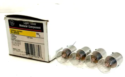 NEW GENERAL ELECTRIC SLLBK2G LIGHT TOWER 4 BULBS 120V