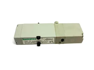 USED NUMATICS SOLENOID VALVE 2-POS 5-PORT 24VDC 120PSIG