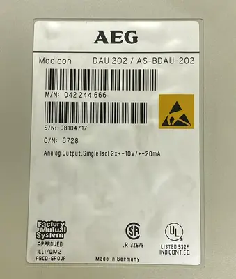 Used MODICON AS-BDAU-202 PLC Input & Output Ohio US | Surplus Asset Holdings #1234020