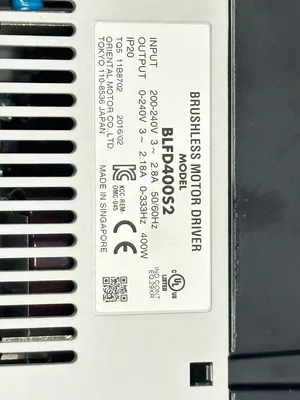 BLFD400S2 | Oriental Motor  Vexta Brushless DC Motor Driver 2.18-3A 0-240V 400W - For parts or not working