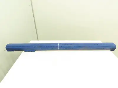 Intralox Blue Plastic Flat Top Smooth Conveyor Chain Belt 60" Wide x 30" L