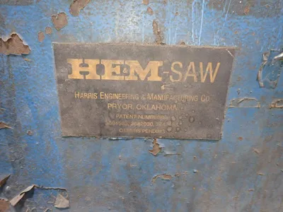 Hem Inc 32" X 14" Horizontal Band Saw