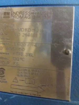 Endress Hauser 10"-150 Magnetic Flowtube
