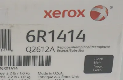 NEW XEROX 6R1414 BLACK REPLACEMENT INK CARTRIDGE