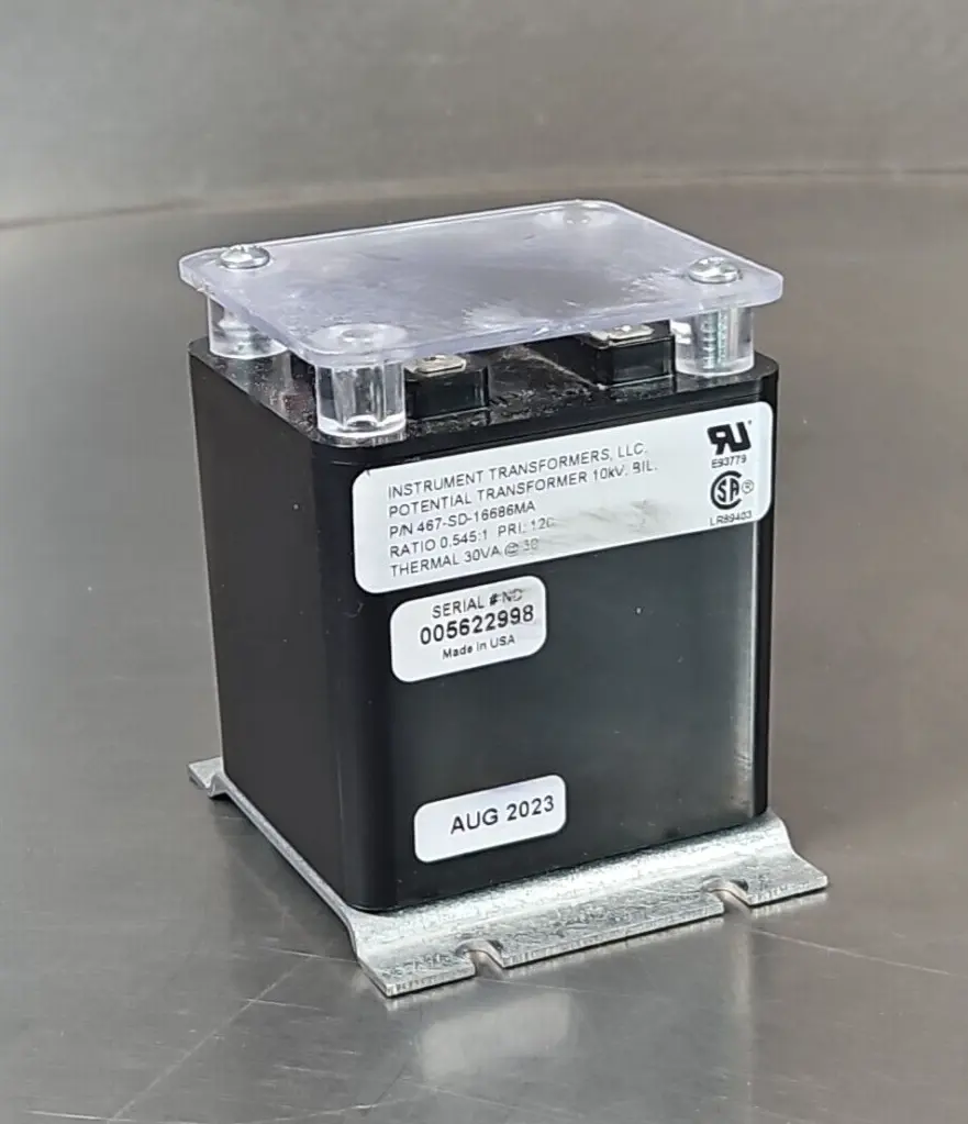 Insrument Transformer 467-SD-16686MA Voltage transfomer 120V 60Hz (BIN3.4.4)