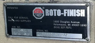 ROTO-FINISH RCB-8 Miscellaneous, Finishing | Machinery Central (6)