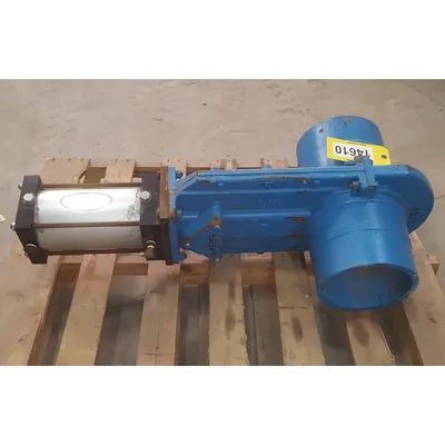 Used Allen Sherman Hoff ASHvac 8" segregating Knife Gate valve