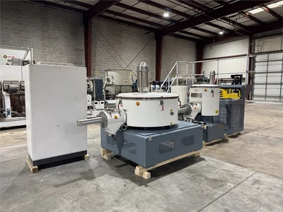 200 Liter Beier High Intensity Mixer/Cooler, Model SRL-Z-200/500 Unused, New In 2019