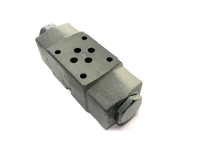 USED YUKEN PILOT OPERATED CHECK MODULAR VALVE 1/4"
