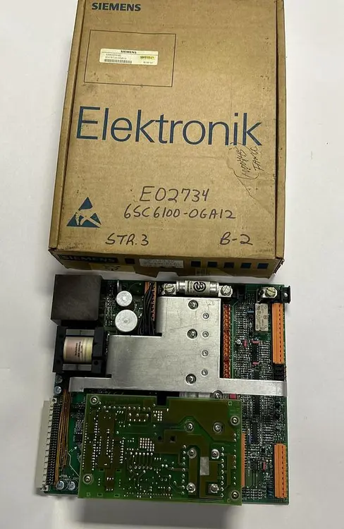 Used SIEMENS 6SC6-100-0GA12 I/O Boards & Replacement Parts | Surplus Asset Holdings #1220094
