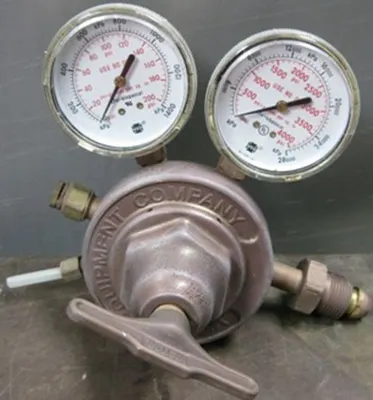 QTY. 1. VICTOR EQUIPMENT COMPANY, REGULATOR, MODEL...