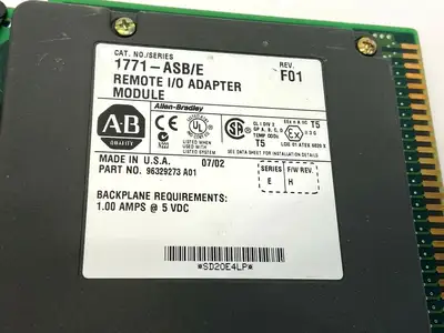 Used Allen-Bradley Remote I/O Adapter Module PLC Input & Output Michigan US | Maverick Industrial Sales #1397569