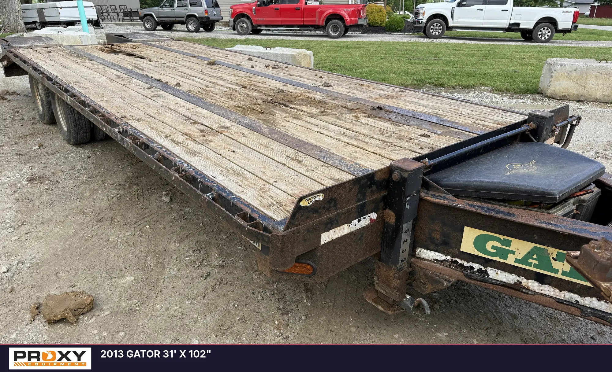 Used 2013 GATOR 31' X 102" Flatbed Trailers Kentucky US | Proxy Equipment #1388851